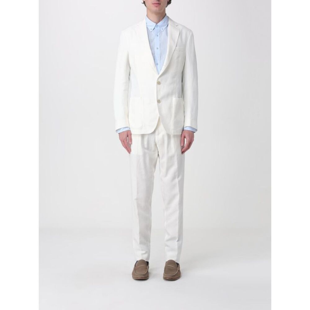 Eleventy Suit Men White